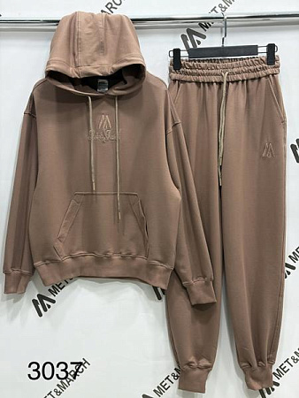 Костюм Спорт Met&March 3037 brown - делук