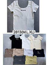 Футболка Ale-Ate 2813 beige - делук