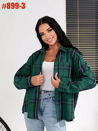 Рубашка Bat 899-3 green - делук