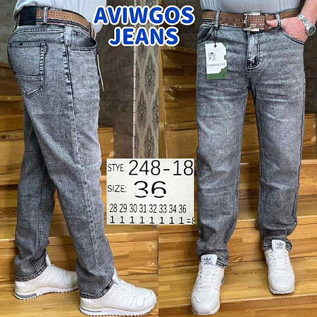 Джинсы Vingvgs 248-18 grey - делук