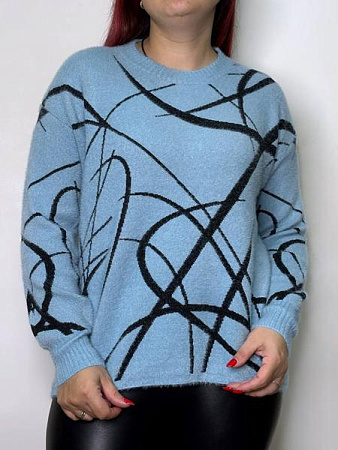 Свитер Kosta 95711 l.blue - делук