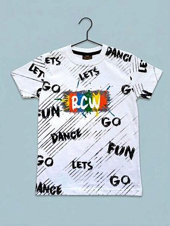 Футболка Dino DN357 white - делук