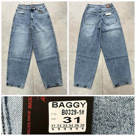 Джинсы Relucky B0329-1 blue - делук