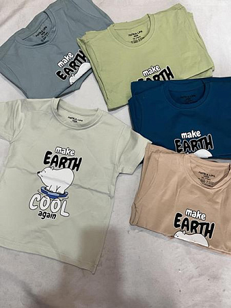 Футболка Zayka ZA2545 beige - делук