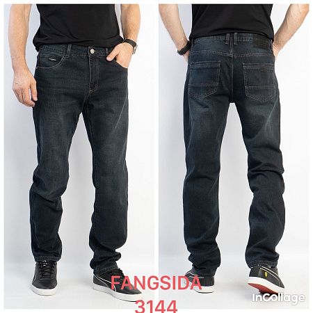 Джинсы God Baron 3144 black - делук