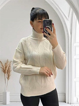 Свитер Levisha 24041 l.beige - делук