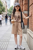 Костюм Delfinka C086 beige - делук