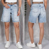 Шорты Maxim Jeans 3349-1B l.blue - делук