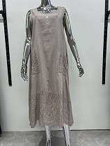 Сарафан Style Nadezhda 10760 beige - делук