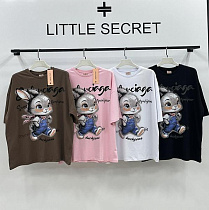 Футболка Little Secret 500440 white - делук