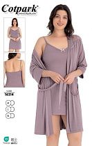 Комплект Cotpark 16214 purple - делук