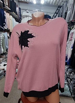Свитер Julia JL1045 pink - делук