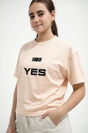 Футболка Moda School M476 beige - делук