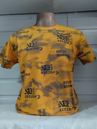 Футболка Panda 1830 yellow - делук