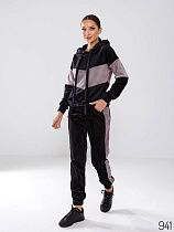 Костюм Спорт Loren 941 black-grey - делук