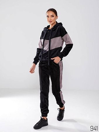 Костюм Спорт Loren 941 black-grey - делук