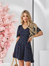 Платье Deliv 561 navy - делук