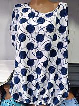 Футболка Galina 541-2 navy - делук