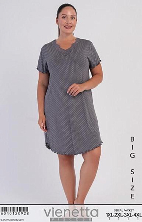 Ночнушка Trikotag T1423 grey - делук