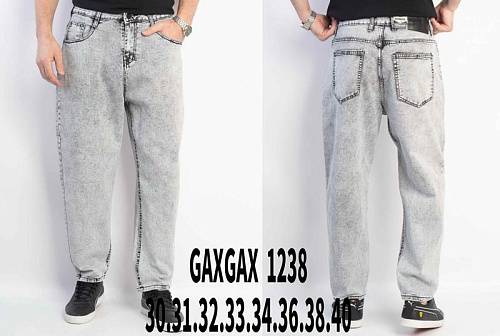 Джинсы Basanjiu 1238 grey - делук