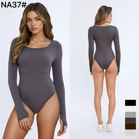Боди Modnulya NA37 grey - делук