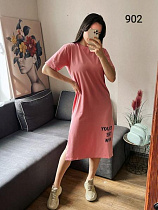 Платье Fsn 902 coral - делук