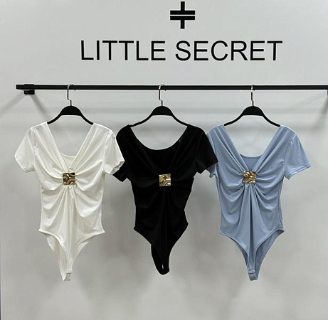 Боди Little Secret 627 white - делук