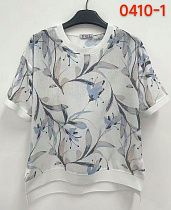 Футболка Lida 0410-1 white - делук