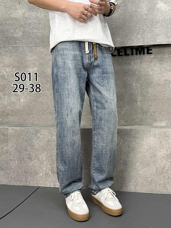 Джинсы Baron Jeans S011 l.blue - делук