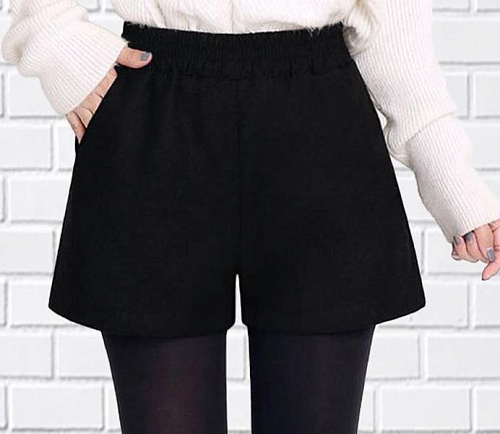 Шорты H&S 379 black - делук