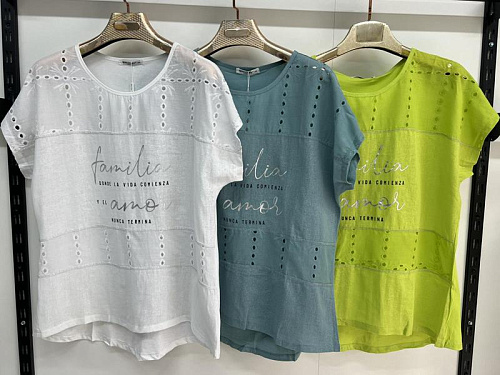 Футболка Estima 9543 l.green - делук