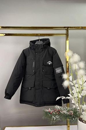 Куртка Delfinka 88011 black - делук