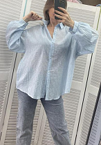 Рубашка Nefertiti 5576 l.blue - делук