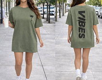 Футболка Elena&Vika 25077 khaki - делук