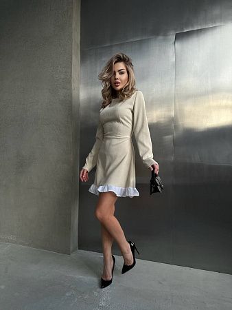 Платье Sofi Cor 6019 beige - делук