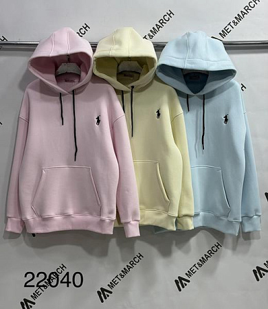 Худи Met&March 22040 l.yellow - делук