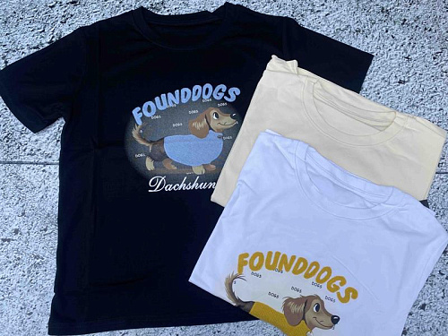 Футболка Lora LR1163 beige - делук