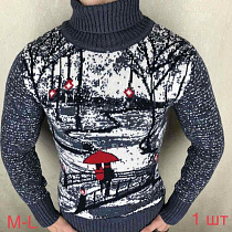 Свитер Надийка ND262-2 d.grey Свитер Надийка ND262-2 d.grey - делук