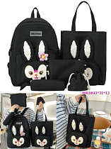 Комплект Fashion Bag 9081 black - делук