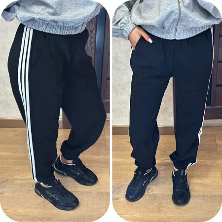 Штаны Спорт Valentina 210 black - делук