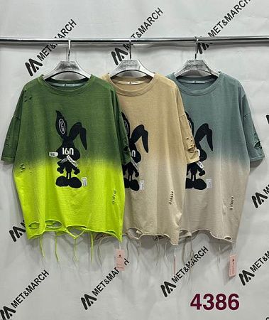 Футболка Met&March 4386 beige - делук