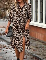 Платье Annet LO-1021 brown - делук