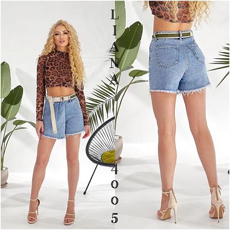 Шорты Liana Denim 4005 l.blue - делук