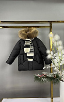 Куртка Delfinka 1813 black - делук