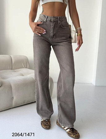 Джинсы Jeans Style 2064-1471 grey - делук