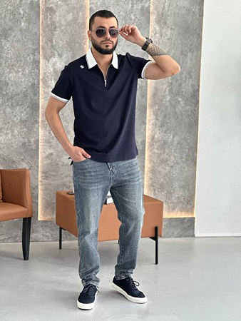 Футболка Balami BL54 navy - делук