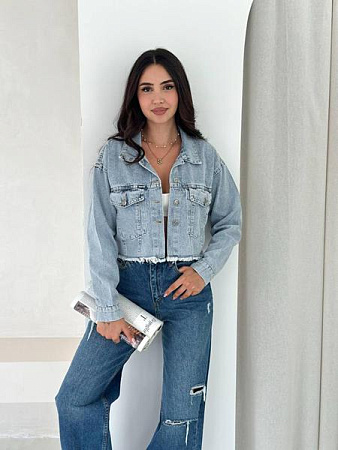 Куртка Jeans Club 1567 l.blue - делук