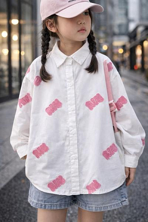 Рубашка Sunnytot 258113 white - делук