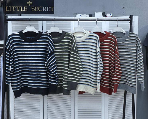 Свитер Little Secret 802 l.grey - делук