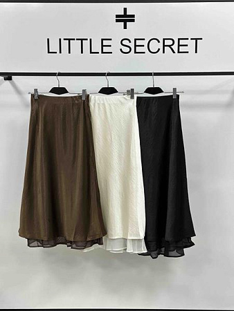 Юбка Little Secret 26102 brown - делук